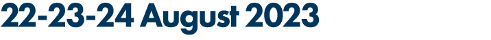 22 23 24 August 2023