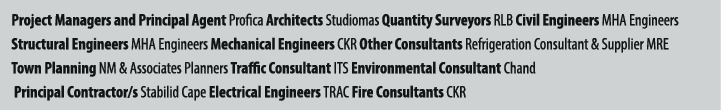 Project Managers and Principal Agent Profica Architects Studiomas Quantity Surveyors RLB Civil Engineers MHA Engineer...