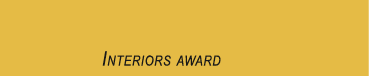 Interiors award