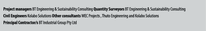 Project managers BT Engineering & Sustainability Consulting Quantity Surveyors BT Engineering & Sustainability Consul...